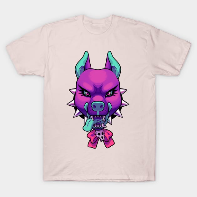 Pitbull Princess T-Shirt by whitekitestrings